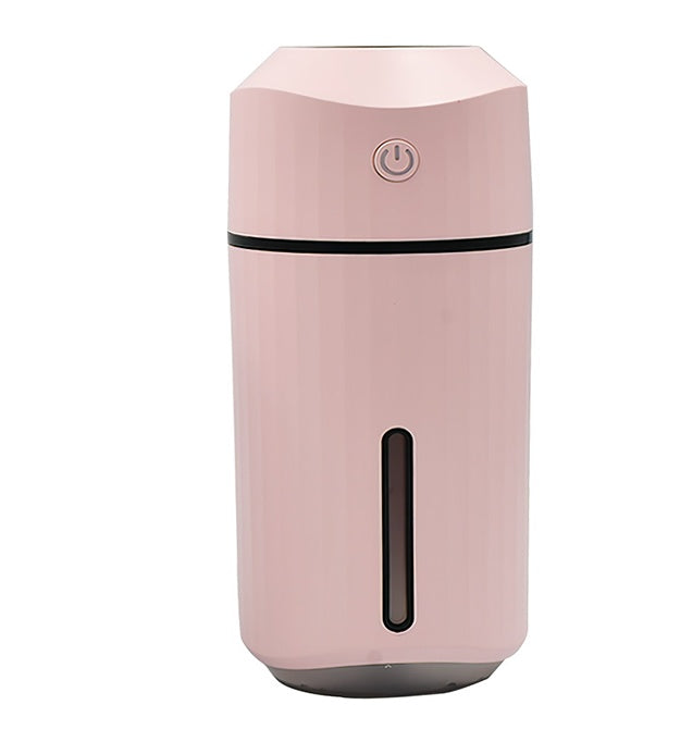 Aromatherapy Essential Oil Wireless Rechargeable Car Humidifier Pink USB 0 - Tophatter Daily Deals