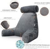 Reading Bed Pillow With Arms Support Cushion Fall 2025 - Tophatter Daily Deals