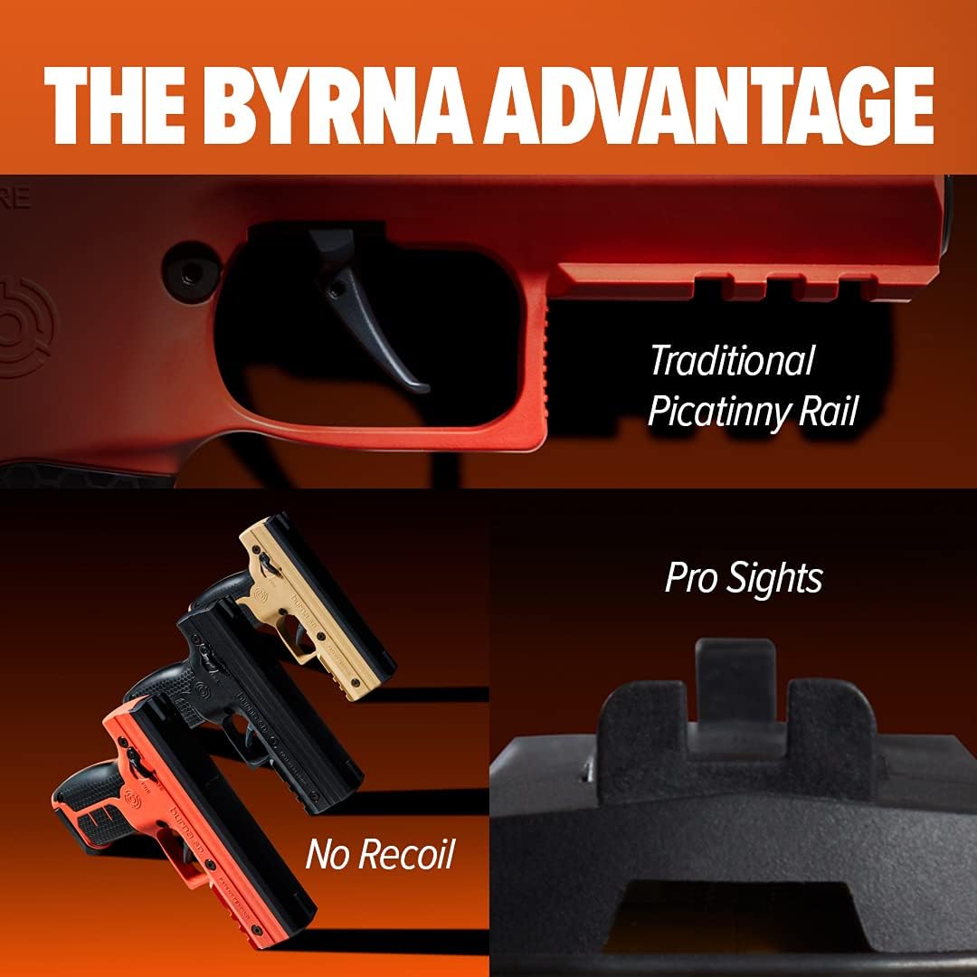 Byrna® SD Kinetic Non-Lethal CA Legal Projectile Gun Bundle - Tophatter Daily Deals