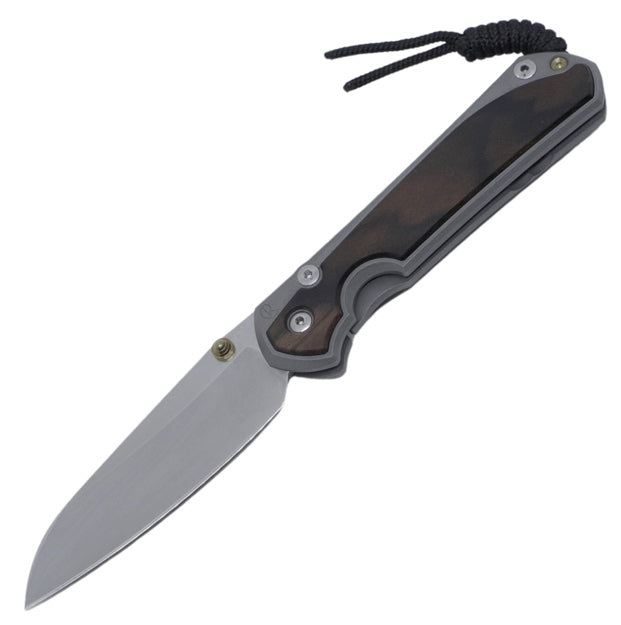 Chris Reeve Knives Large Sebenza 31 - Macassar Ebony Inlay - Insingo - L31-1128 FOLDING KNIVES - Tophatter Daily Deals