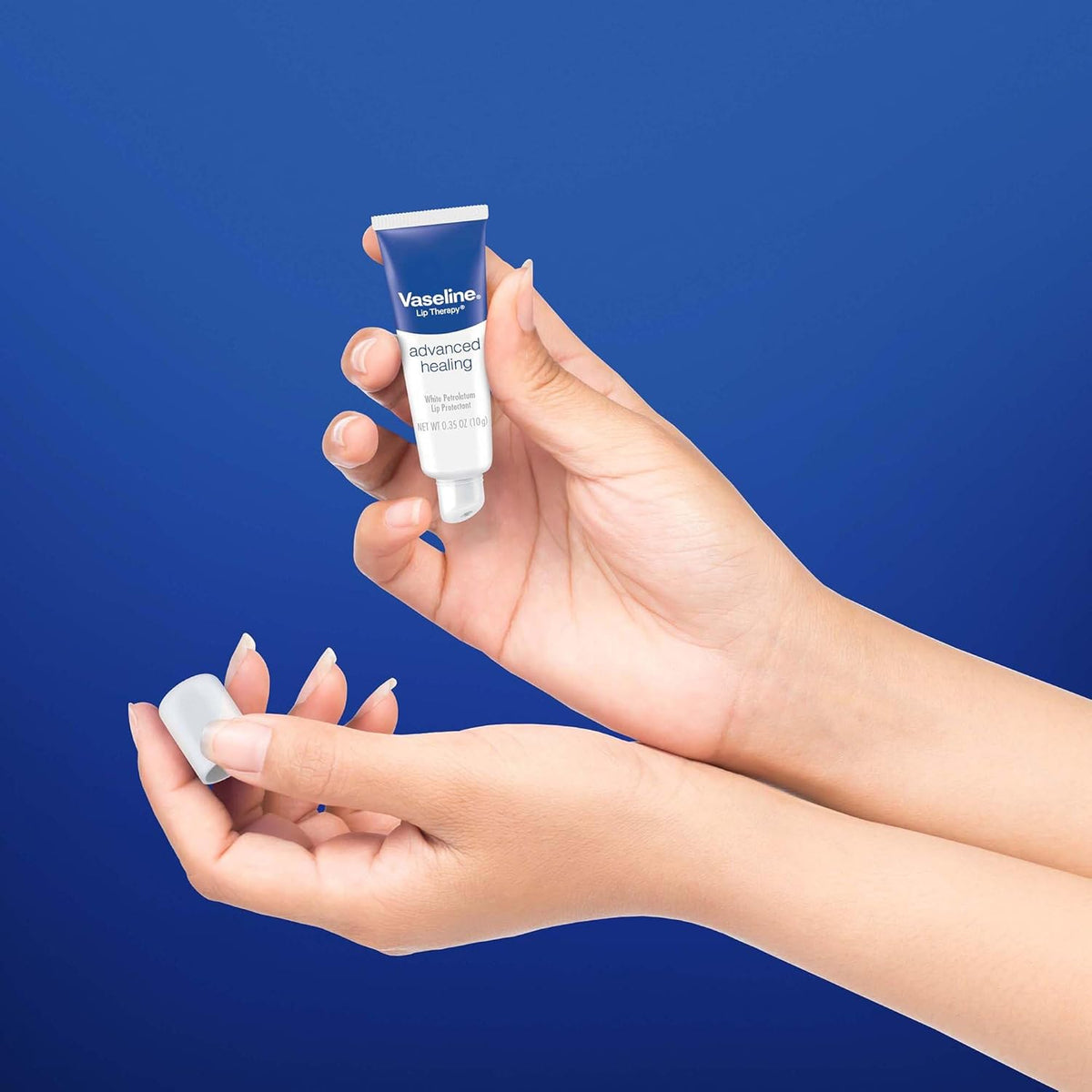Vaseline Lip Therapy Advanced Healing Lip Balm Tube 3-Pack – White Petroleum Lip Protectant, 0.35 Oz Ea Beauty & Personal Care - Tophatter Daily Deals