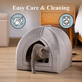 Kasentex Cat Bed, Lovely Tent with Removable Washable Pillow Cushion Pet Beds - Tophatter Daily Deals