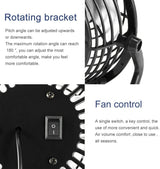 USB Powered Personal 5-Inch Desk Fan Household Appliances - Tophatter Daily Deals
