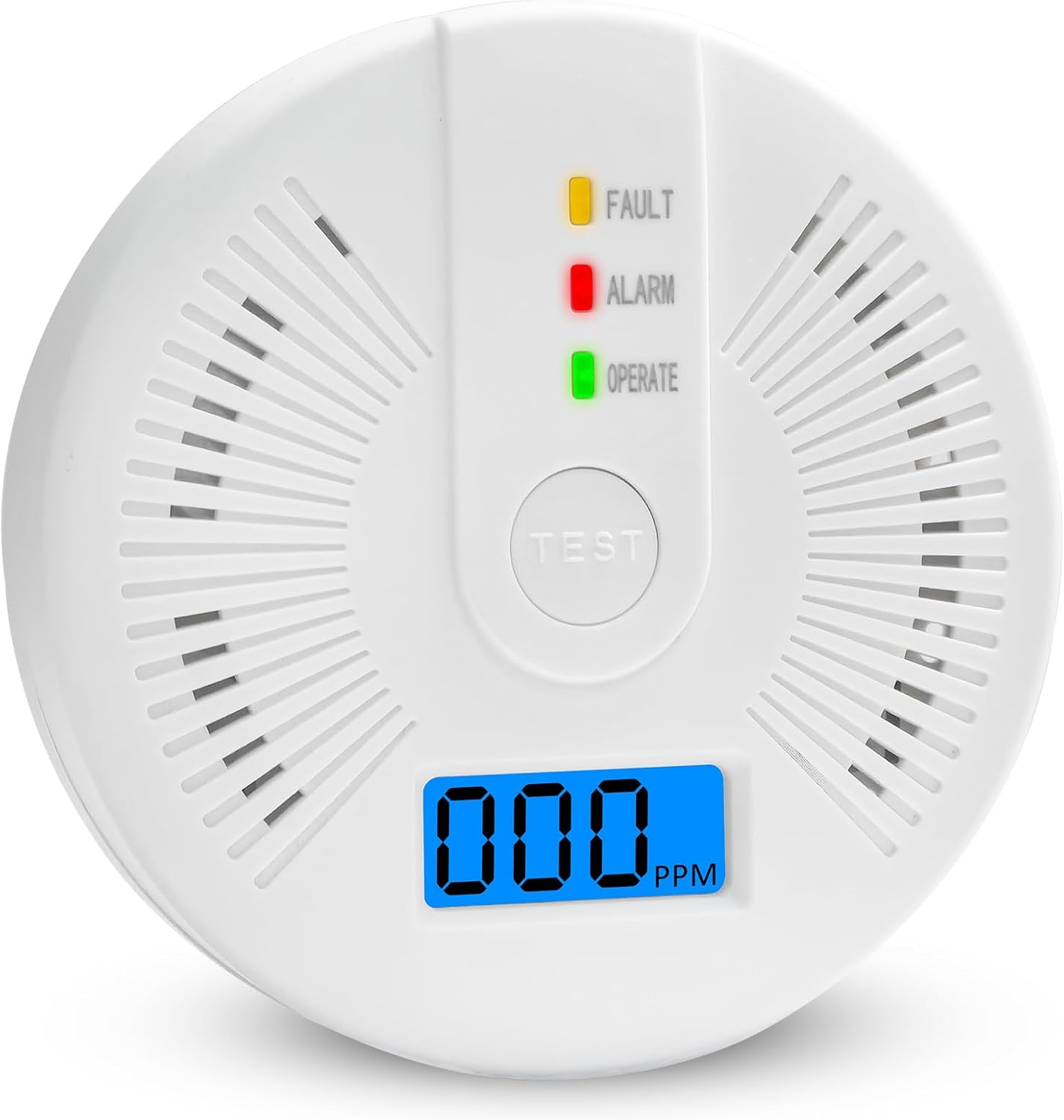 Portable Carbon Monoxide Detector – Battery-Operated CO Alarm Home Improvement - Tophatter Daily Deals