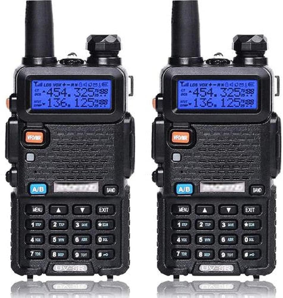 BAOFENG UV-5R TWO-WAY RADIO-VHF/UHF 2 PACK - Tophatter's Army Deals GADGETS - Tophatter Daily Deals