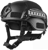 TACTICAL OUTDOOR HELMET BLACK - JY-14 - Tophatter's Army Deals ACCESSORIES - Tophatter Daily Deals