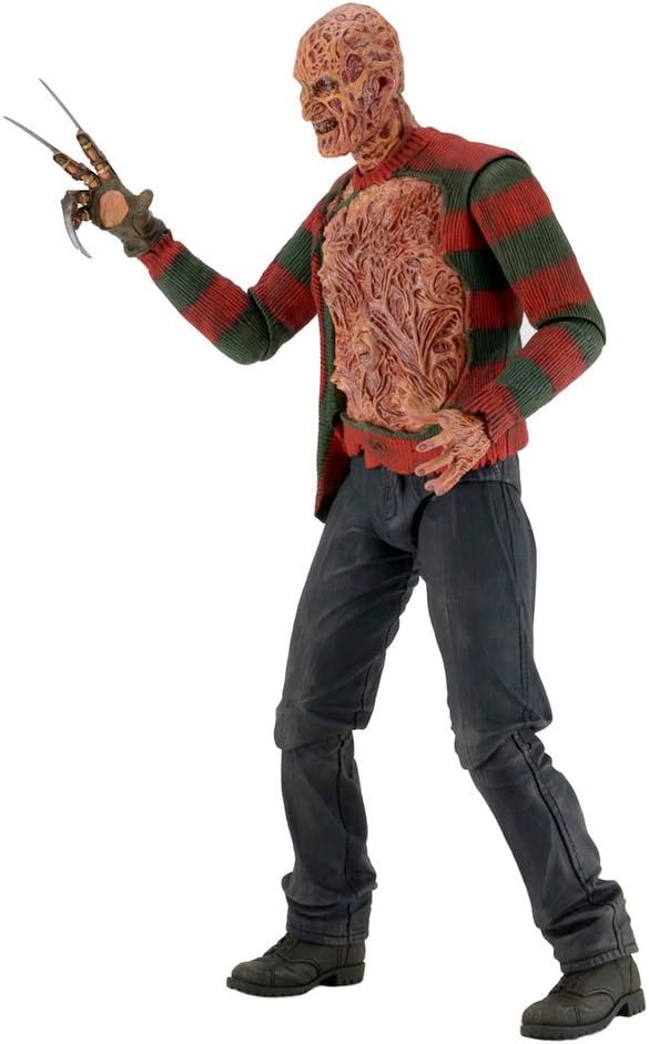 A Nightmare on Elm Street 3: Dream Warriors – Freddy Krueger 1:4 (18") Scale Action Figure Action Figure - Tophatter Daily Deals
