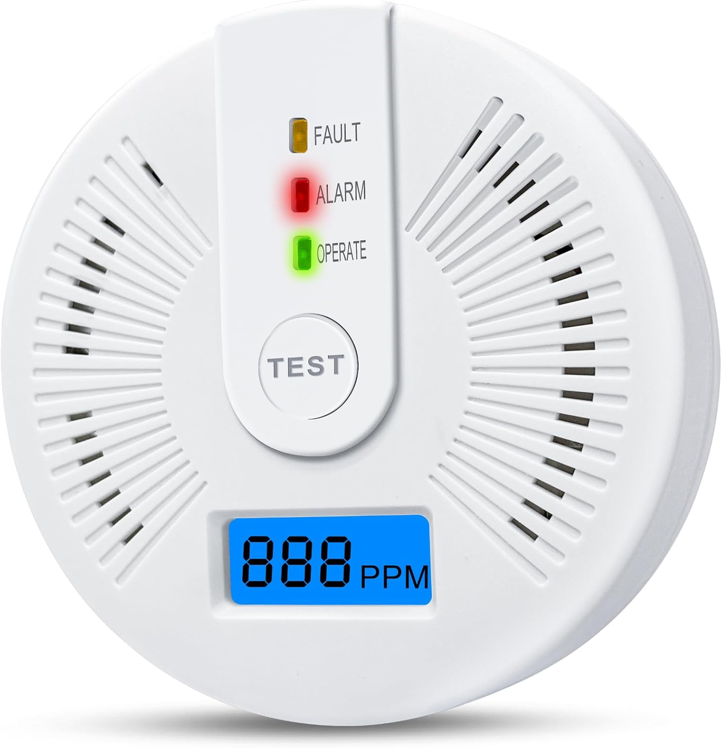 Portable Carbon Monoxide Detector – Battery-Operated CO Alarm Home Improvement - Tophatter Daily Deals