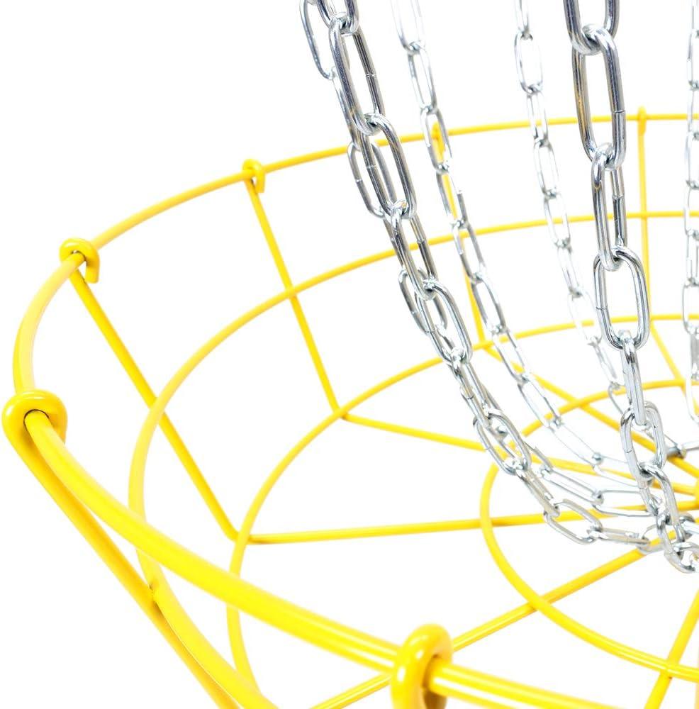 Disc Golf Baskets - Mini Discs Golf Basket with Frisbees, Outdoor Toys, Gift for Kids, Child-Friendly, Gift for Kids Indoor Games - Tophatter Daily Deals