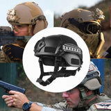 TACTICAL OUTDOOR HELMET BLACK - JY-14 - Tophatter's Army Deals ACCESSORIES - Tophatter Daily Deals