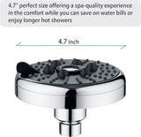 3 Spray Fixed Rainfall Shower Head with Adjustable Metal Swivel Ball Joint Home Improvement - Tophatter Daily Deals