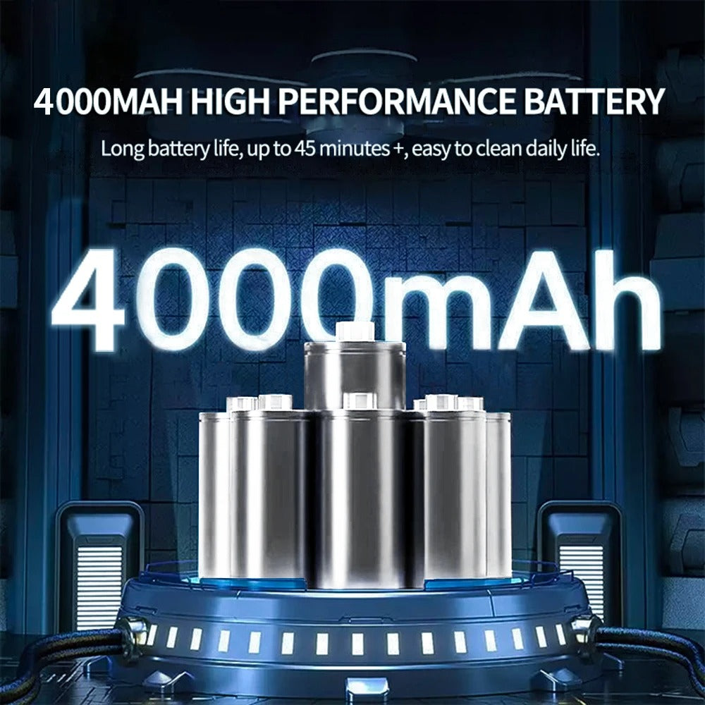 Cordless Car Vacuum Cleaner 95000Pa Portable 4000mAh - Tophatter Daily Deals