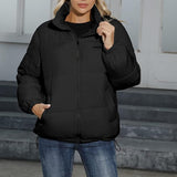 Insulating Women's Puffer Jacket - Quilted, For Winter - Tophatter Daily Deals