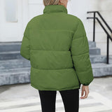 Insulating Women's Puffer Jacket - Quilted, For Winter - Tophatter Daily Deals