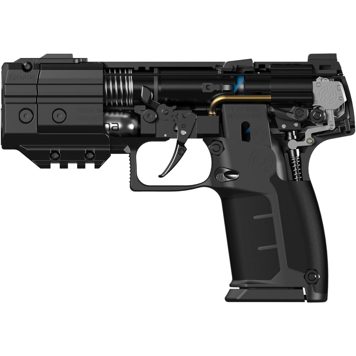 Byrna® LE Kinetic Non-Lethal CA Legal Projectile Gun Bundle - Tophatter Daily Deals