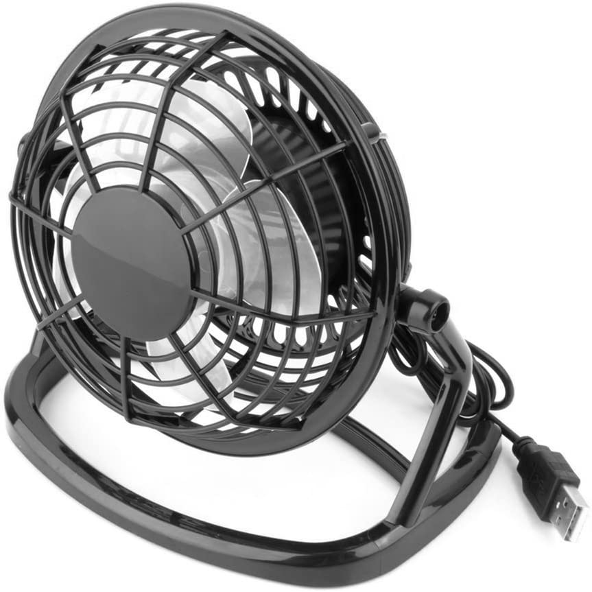 USB Powered Personal 5-Inch Desk Fan Household Appliances - Tophatter Daily Deals