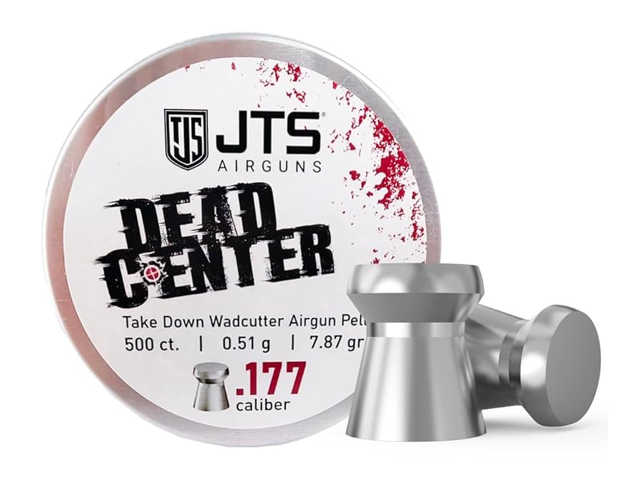 JTS DEAD CENTRE .177 - 7.87GR 500'S PELLETS - Tophatter's Army Deals BULLETS - Tophatter Daily Deals