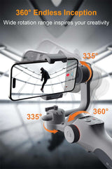AI Tracking Gimbal Stabilizer for Smartphone Smartphone Gimbals - Tophatter Daily Deals