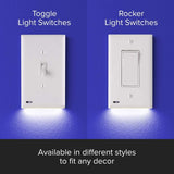 2 Pack: LED Motion Light Switch Plate Indoor Lighting - Tophatter Daily Deals