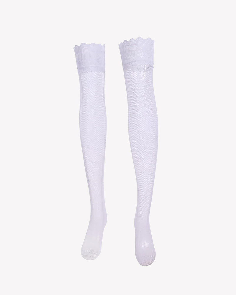 1 Pair Fishnet Tights High Stockings Stockings - Tophatter Daily Deals