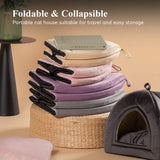 Kasentex Cat Bed, Lovely Tent with Removable Washable Pillow Cushion Pet Beds - Tophatter Daily Deals