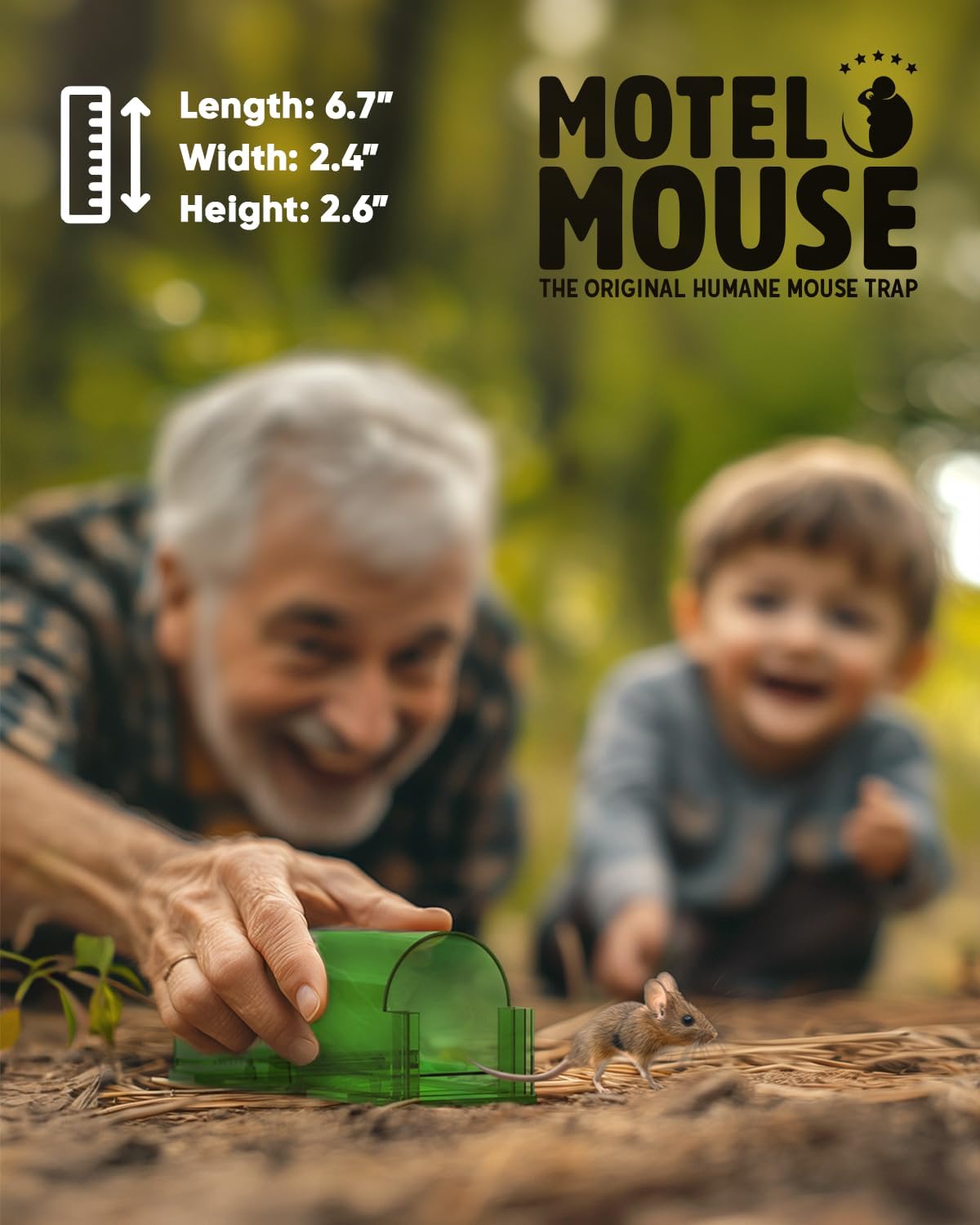 Mouse Traps 4 Pack Humane Live Capture Fall 2025 No Touch - Tophatter Daily Deals