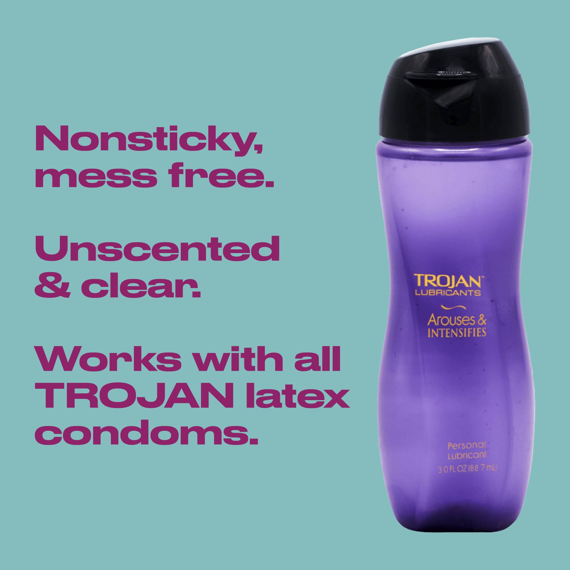 Trojan Lubes Arouses & Intensifies Personal Lubricant, 3 oz. - Tophatter Daily Deals