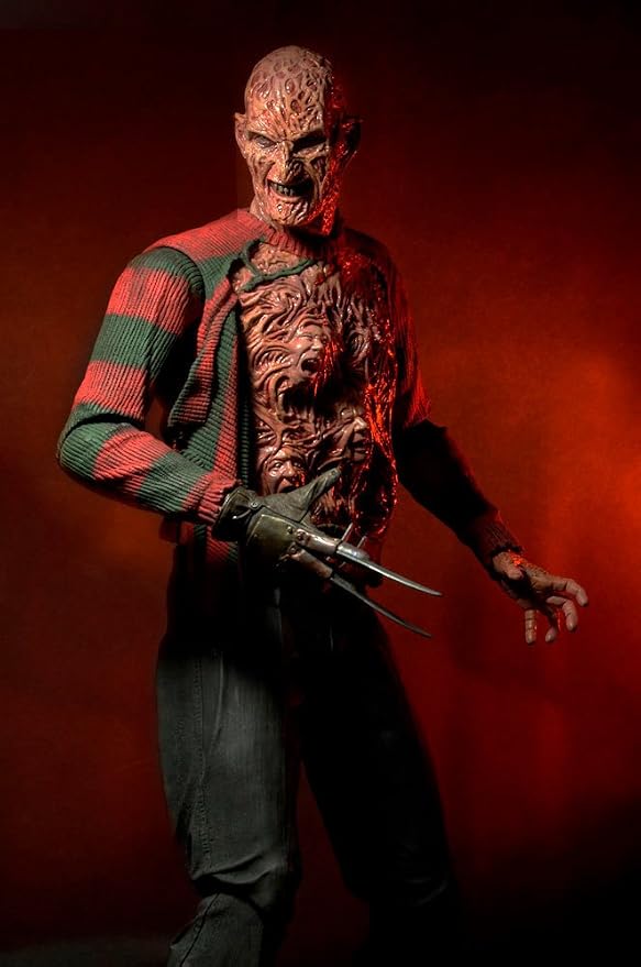A Nightmare on Elm Street 3: Dream Warriors – Freddy Krueger 1:4 (18") Scale Action Figure Action Figure - Tophatter Daily Deals