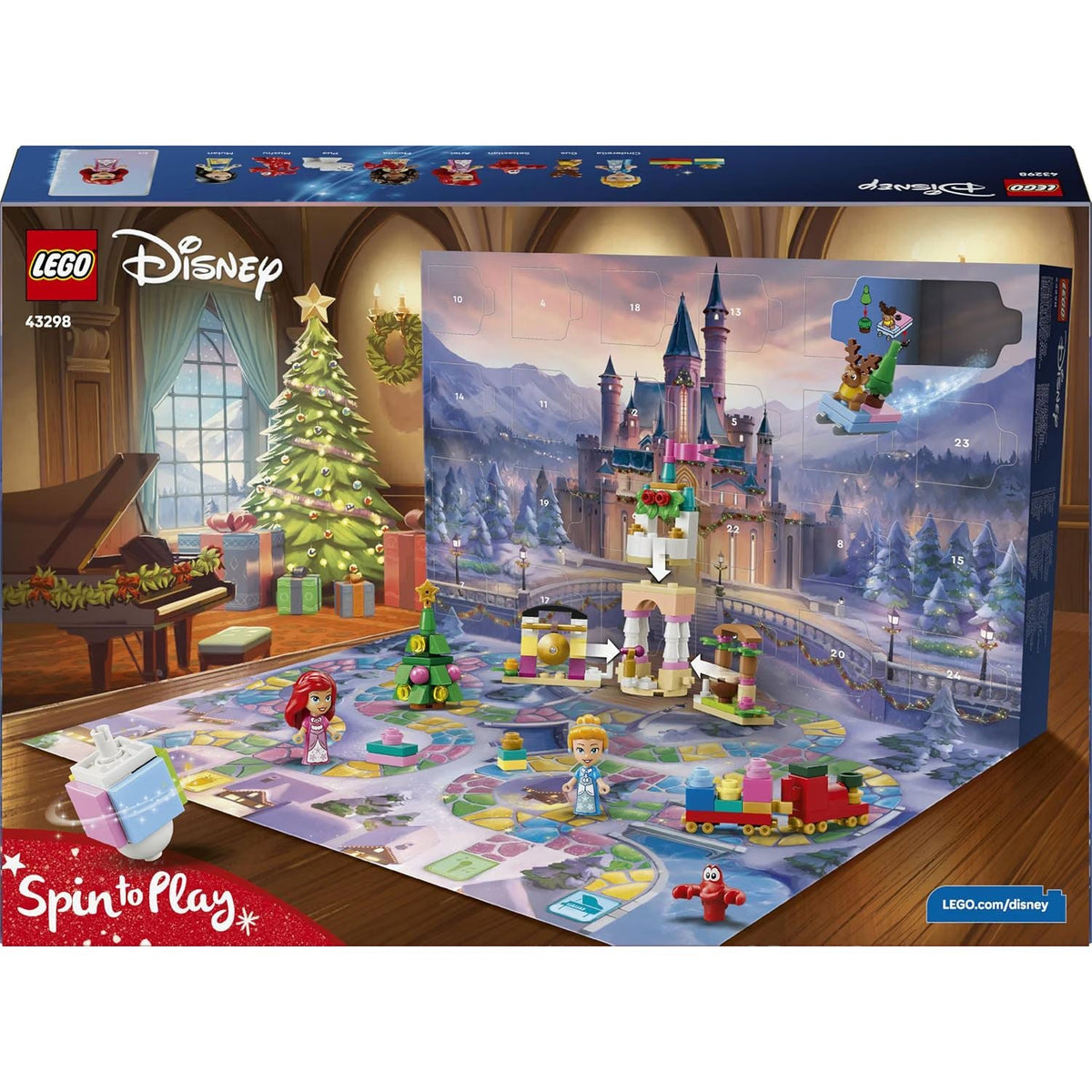 Lego 43298 Disney Princess Christmas Advent Calendar 2026, 24 Advent Gifts Advent Calendar - Tophatter Daily Deals