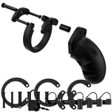 ManCage 20 3.5 Inch Silicone Cock Cage in Black Bondage and Fetish > Cock and Ball Devices - Tophatter Daily Deals