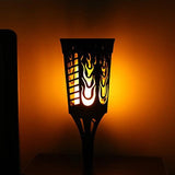 Anti-True Flame Solar Torch Light 96Led 0 - Tophatter Daily Deals