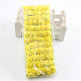 Artificial Flower Festive Home Gift Box Wedding Candy Box Decoration Yellow 0 - Tophatter Daily Deals