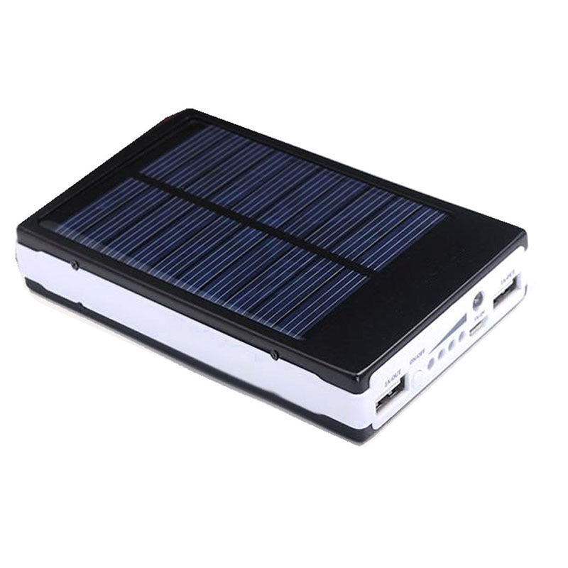 Aluminum alloy camping lamp solar power bank material Black 0 - Tophatter Daily Deals
