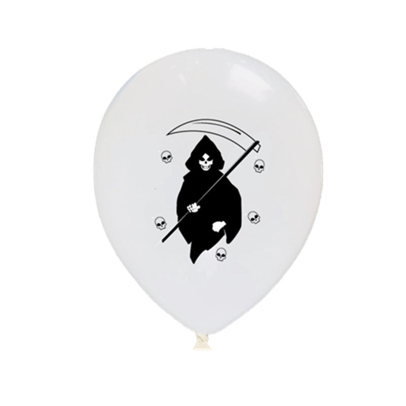 Halloween Balloons Garland Kit Halloween 2025 Party Decor 3D Changing Face Moving Picture Frame - Tophatter Daily Deals