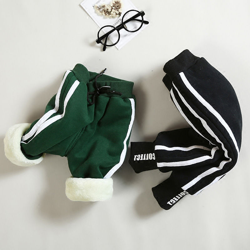 Baby winter clothing plus velvet pants 0 - Tophatter Daily Deals