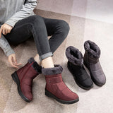 Boots Light Anti-skid Cotton Shoes Women 0 - Tophatter Daily Deals