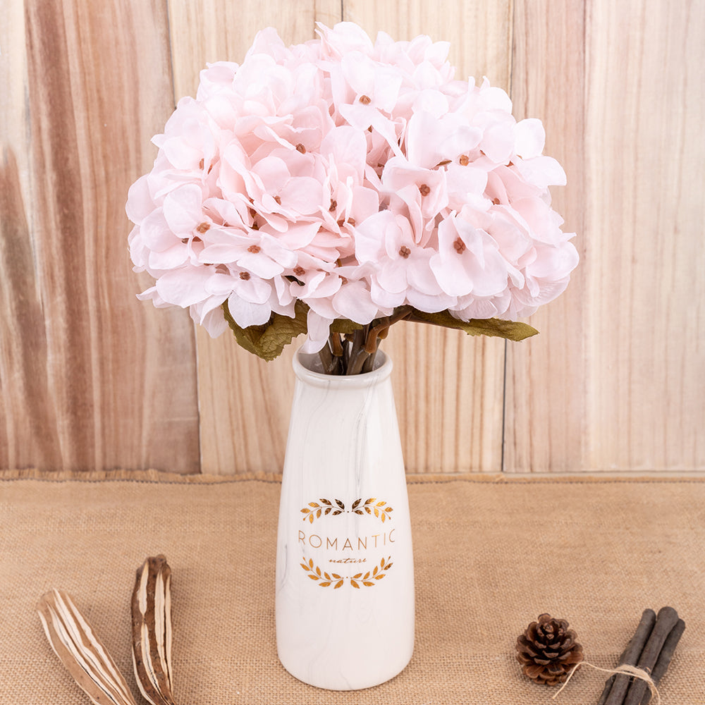 Artificial Flowers Hydrangea Branch Home Wedding Decor Autum 0 - Tophatter Daily Deals