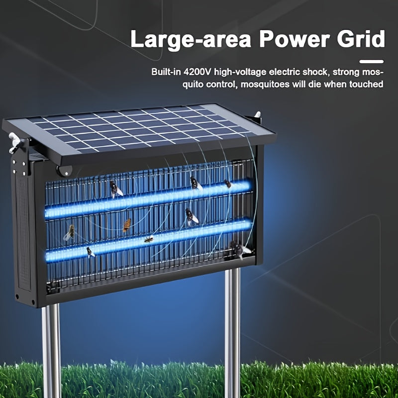 Solar Mosquito Lamp Outdoor USB Camping Garden Light Pet Care > Pest Control > Household Insect Repellents - Tophatter Daily Deals