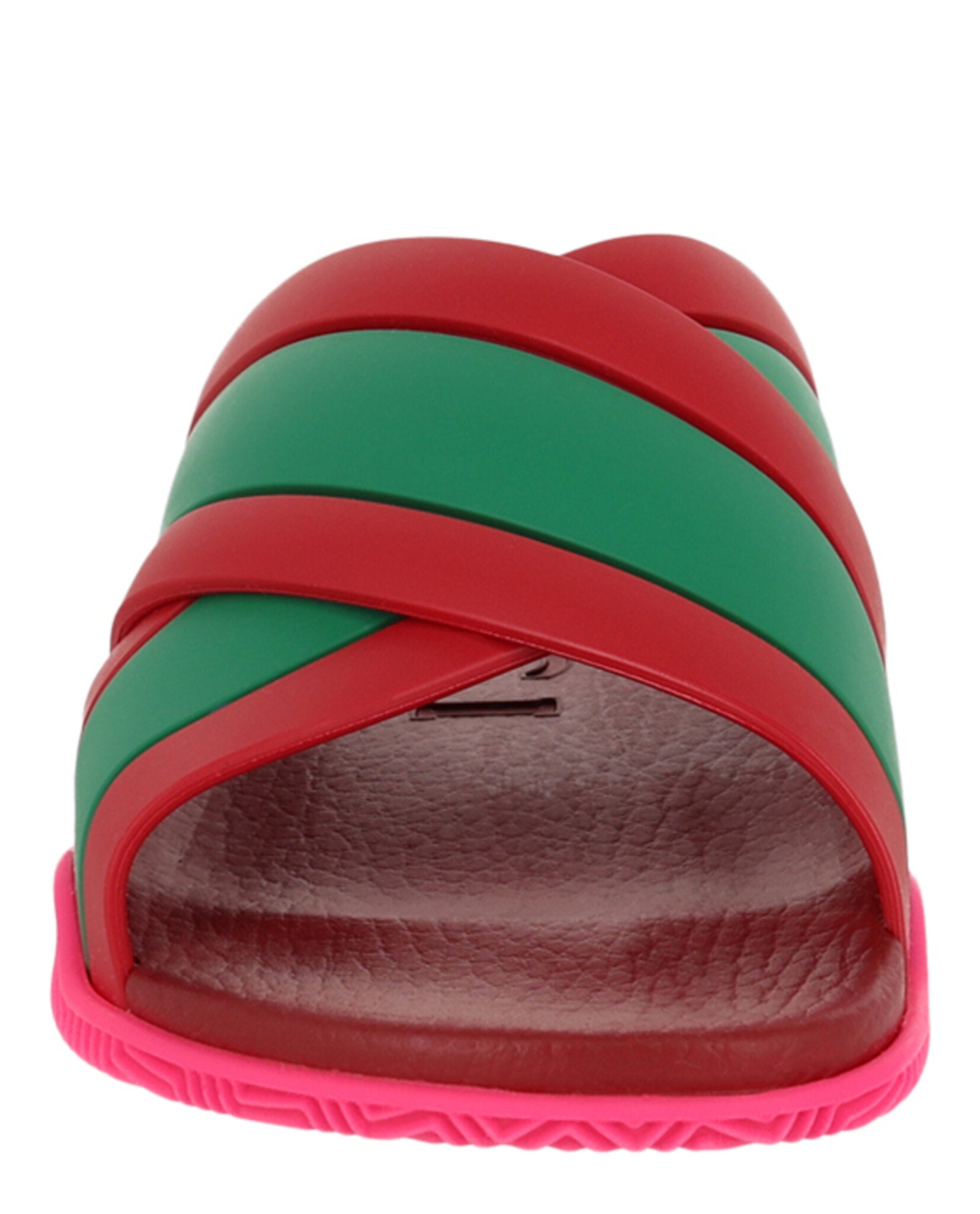 Gucci Rubber Web Striped Sandals Footwear - Tophatter Daily Deals