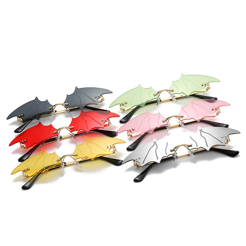 Bat shape personalized glasses 0 - Tophatter Daily Deals