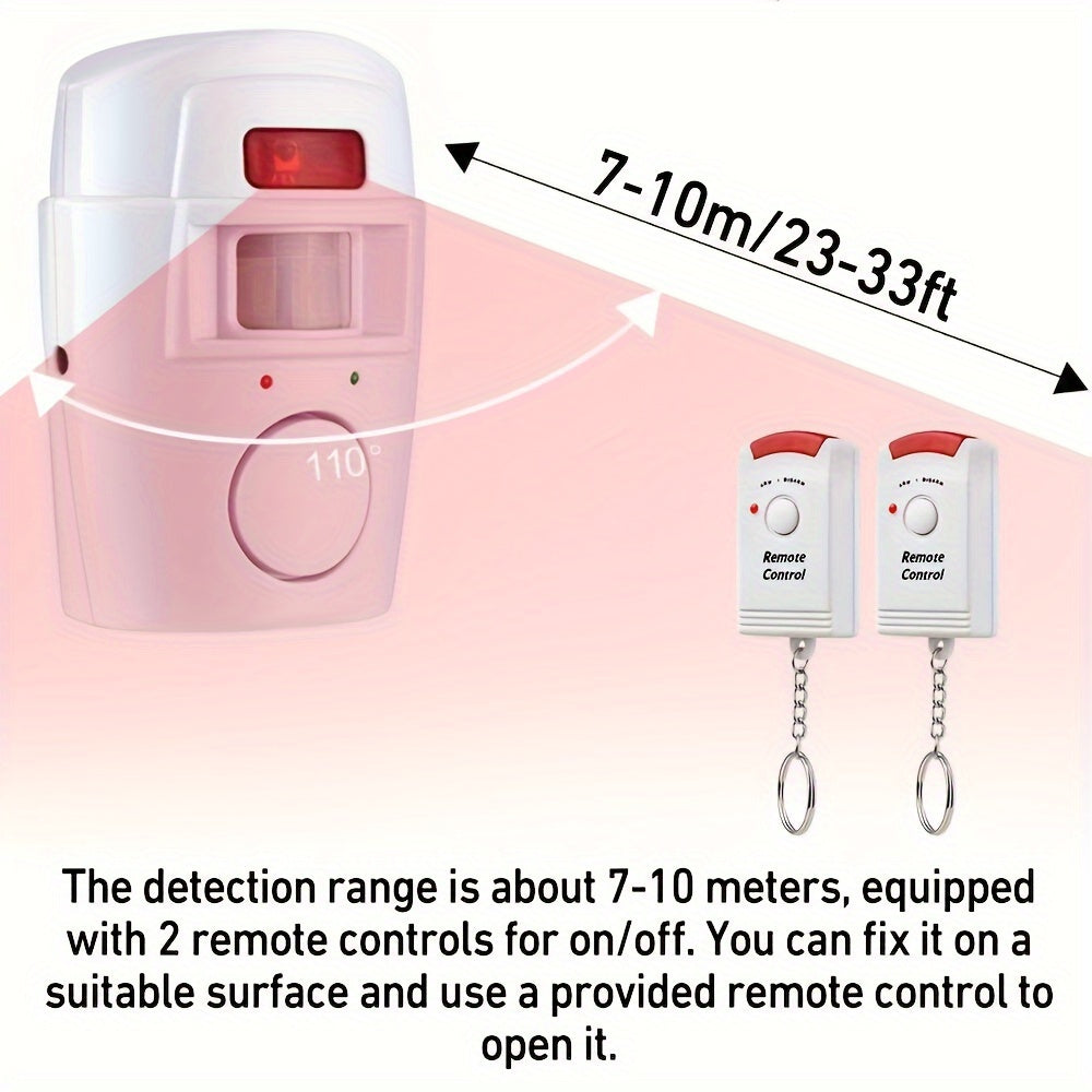 Wireless PIR Motion Sensor Alarm System (4 pcs) Electronics > Business & Home Security > Intercoms & Doorbells - Tophatter Daily Deals