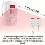 Wireless PIR Motion Sensor Alarm System (4 pcs) Electronics > Business & Home Security > Intercoms & Doorbells - Tophatter Daily Deals