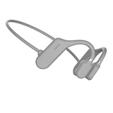 Bone Conduction Headphones Waterproof Open Ear Sport 2025 Gray - Tophatter Daily Deals