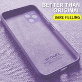 Back Cover Type Simple Liquid Silicone Phone Case 0 - Tophatter Daily Deals