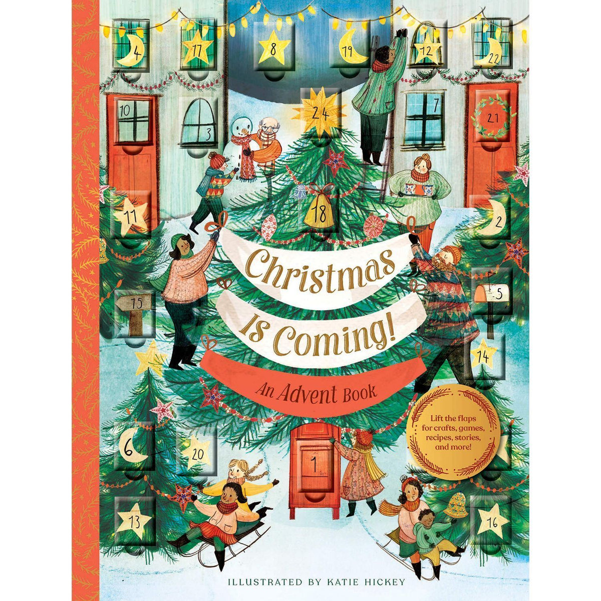 Christmas is Coming! Advent Calendar Book | Family Christmas Activity Book Advent Calendar - Tophatter Daily Deals