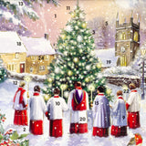 Morning Service Christmas Advent Calendar | Picture Advent Calendar - 34x25cm Advent Calendar - Tophatter Daily Deals