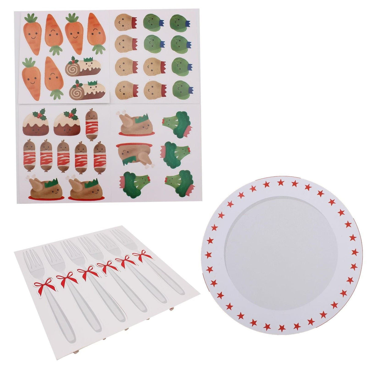 Festive Feast Frenzy Game | 6 Family Christmas Crackers Christmas Dinner Game Christmas Cracker - Tophatter Daily Deals