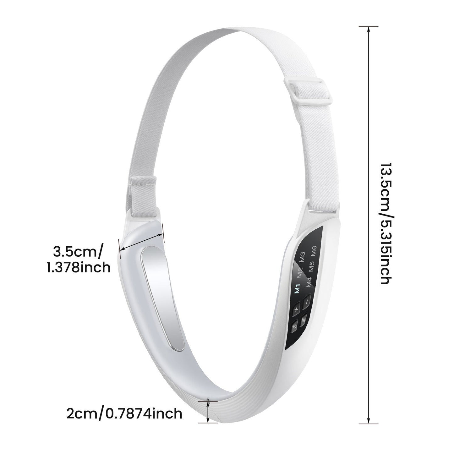 6-Mode 8-speed Micro-current EMS Face Slimming Device V-type 0 - Tophatter Daily Deals