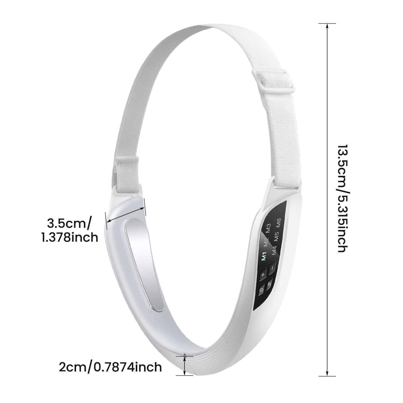 6-Mode 8-speed Micro-current EMS Face Slimming Device V-type 0 - Tophatter Daily Deals