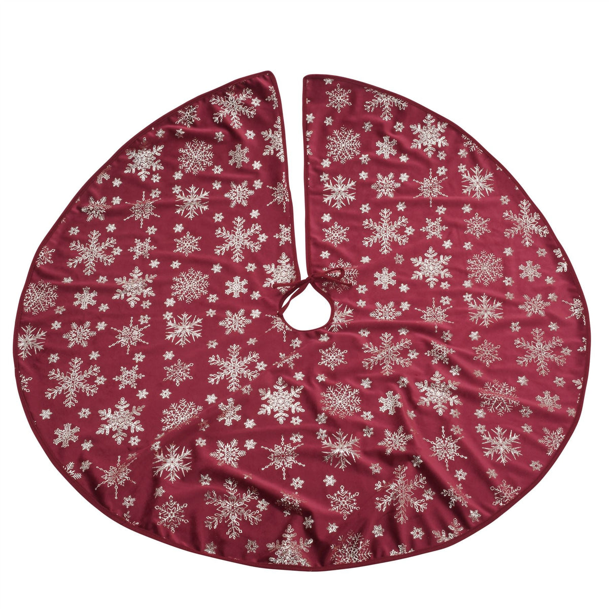 95cm Christmas Tree Skirt Christmas Tree Base Cover | Xmas Tree Fabric Tree Skirt | Cover For Christmas Tree Base - Red Tree Skirt Tree Skirt - Tophatter Daily Deals